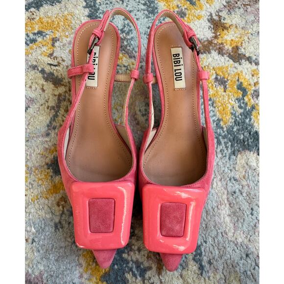 Anthropologie Bibi Lou Robin Kitten Heels - Picture 4 of 10